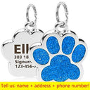 Engraved Pet ID Tag: Personalized Nameplate Keyring Safety Engraved Pet ID Tag: Personalized Nameplate Keyring Safety