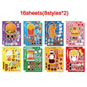 Children's Animal Puzzle Sticker Game for Fun Learning Experience Children's Animal Puzzle Sticker Game for Fun Learning Experience