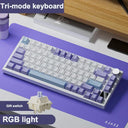 Ajazz Ak820 RGB Gaming Keyboard Versatile Connectivity Enhanced Comfort Ajazz Ak820 RGB Gaming Keyboard Versatile Connectivity Enhanced Comfort