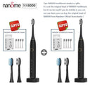 Nandme NX8000 Sonic Toothbrush Ultimate Deep Clean Plaque Fighter Nandme NX8000 Sonic Toothbrush Ultimate Deep Clean Plaque Fighter