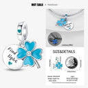 925 Silver Charm Bracelet with Zircon Pendant Beads DIY Jewelry 925 Silver Charm Bracelet with Zircon Pendant Beads DIY Jewelry