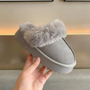 Winter Plush Fur Slides Designer Luxury Slip-On Sandals Winter Plush Fur Slides Designer Luxury Slip-On Sandals