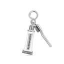 Whimsical Dental Charm Pendant Sterling Silver Bracelet Jewelry Whimsical Dental Charm Pendant Sterling Silver Bracelet Jewelry