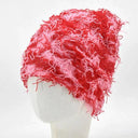 Knit Beanie Hat Stylish Y2K Paragraph Print Warm Cap Knit Beanie Hat Stylish Y2K Paragraph Print Warm Cap