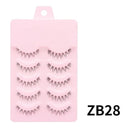 Volume & Length Boosting Natural Manga Eyelashes 5 Pairs Volume & Length Boosting Natural Manga Eyelashes 5 Pairs