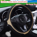 Car Steering Wheel Cover Without Inner Ring 37-38cm Breathable Car Steering Wheel Cover Without Inner Ring 37-38cm Breathable