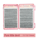 Premium Cluster Eyelash Extensions Kit - 32 Rows Natural Look Premium Cluster Eyelash Extensions Kit - 32 Rows Natural Look