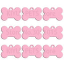 Wholesale 100Pcs Aluminium Bone Dog Tag Custom ID Tags Wholesale 100Pcs Aluminium Bone Dog Tag Custom ID Tags