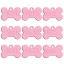 Bone Dog ID Tag Collars - Personalized Aluminum Pet Tags Bone Dog ID Tag Collars - Personalized Aluminum Pet Tags