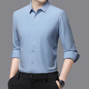 X- Stretch Men's Long-sleeved Shirt Formal Social Non-iron X- Stretch Men's Long-sleeved Shirt Formal Social Non-iron