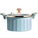 Pressure Soup Pot Nonstick Stewing Pot 8L Korean Enamel Pressure Soup Pot Nonstick Stewing Pot 8L Korean Enamel