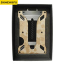 Wallet For Men Slim Aluminum Metal Money Clip RFID Blocking Wallet For Men Slim Aluminum Metal Money Clip RFID Blocking