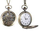 Pocket Clock: Vintage Dual Time Display With An Elegant Roman Chain Pocket Clock: Vintage Dual Time Display With An Elegant Roman Chain