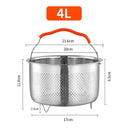 Steamer Basket for Rice and Vegetables Cooking Stainless Steel Steamer Basket for Rice and Vegetables Cooking Stainless Steel