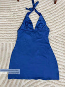 British Satin Halterneck Dress for Seductive Summer Style British Satin Halterneck Dress for Seductive Summer Style