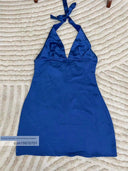 British Satin Halterneck Dress for Seductive Summer Style British Satin Halterneck Dress for Seductive Summer Style