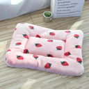 Soft Plush Cat Bed Mats Cozy Sleeping Pad for Pets Soft Plush Cat Bed Mats Cozy Sleeping Pad for Pets
