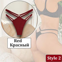 Luxurious Lace Waist Belt Thong Panties for Seductive Comfort Luxurious Lace Waist Belt Thong Panties for Seductive Comfort