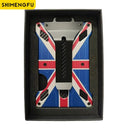 Men Slim Aluminum Wallet With RFID Blocking Money Clip Men Slim Aluminum Wallet With RFID Blocking Money Clip