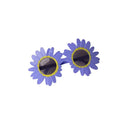 Whimsical Daisy Shaped Sunflower Sunglasses For Parties Whimsical Daisy Shaped Sunflower Sunglasses For Parties