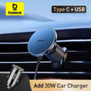 Baseus 15W Magnetic Wireless Car Charger Holder Fast Charge Baseus 15W Magnetic Wireless Car Charger Holder Fast Charge