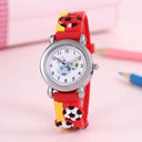Kids Soccer Cartoon Sport Watch Water-Resistant Quartz Timepiece Kids Soccer Cartoon Sport Watch Water-Resistant Quartz Timepiece