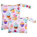 2pcs Set Smooth Zipper Pocket WetBag Waterproof Yoga Bag 2pcs Set Smooth Zipper Pocket WetBag Waterproof Yoga Bag