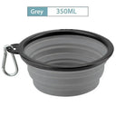 Foldable Silicone Pet Bowl Travel Friendly Portable Feeder Foldable Silicone Pet Bowl Travel Friendly Portable Feeder