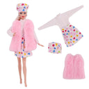 Barbie Doll Fashion Set: Chic Coat and Dress for Dolls Barbie Doll Fashion Set: Chic Coat and Dress for Dolls