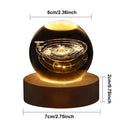 Cosmic 3D Crystal Ball LED Night Light For Kids Decor Cosmic 3D Crystal Ball LED Night Light For Kids Decor