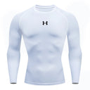 Men Running Compression T-Shirt Long Sleeves Athletic Tops Men Running Compression T-Shirt Long Sleeves Athletic Tops