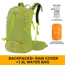 Mountaineering Backpack 35 Liters Men's and Women's Waterproof Mountaineering Backpack 35 Liters Men's and Women's Waterproof