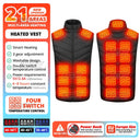 19 Areas Self Heating Vest USB Heated Vest For Men Women 19 Areas Self Heating Vest USB Heated Vest For Men Women