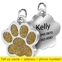 Engraved Pet ID Tag Personalized Nameplate Keyring Safety Engraved Pet ID Tag Personalized Nameplate Keyring Safety