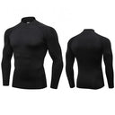 Men's Turtleneck Quick Dry Long-Sleeved Compression T-Shirt Men's Turtleneck Quick Dry Long-Sleeved Compression T-Shirt
