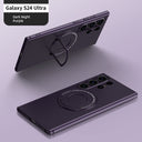 Foldable Fastened Ring Magnetic Suction Samsung S24 Ultra Case Foldable Fastened Ring Magnetic Suction Samsung S24 Ultra Case