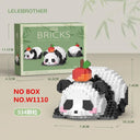 Panda Building Blocks Creative DIY Toy for Kids Fun Set Panda Building Blocks Creative DIY Toy for Kids Fun Set