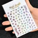 Celestial Gold Nail Art Sticker Set - Sun Moon Star Designs Celestial Gold Nail Art Sticker Set - Sun Moon Star Designs