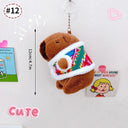 Funny Capybara Plush Toys Cute Keychain Pendant Doll Gift Funny Capybara Plush Toys Cute Keychain Pendant Doll Gift