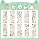 Scrapbooking Diary Stickers For Girls Cute Stationery Set Scrapbooking Diary Stickers For Girls Cute Stationery Set