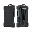 Carbon Fiber Metal Wallet Men Slim Aluminum ID Holder RFID Carbon Fiber Metal Wallet Men Slim Aluminum ID Holder RFID