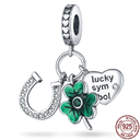 Sparkling Zircon Heart Charm Pendant Sterling Silver Jewelry Sparkling Zircon Heart Charm Pendant Sterling Silver Jewelry