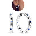 Zircon Heart Shaped Silver Earrings Elegant Gift for Women Zircon Heart Shaped Silver Earrings Elegant Gift for Women