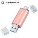 WANSENDA Type-C OTG Flash Drive For Fast Data Transfer WANSENDA Type-C OTG Flash Drive For Fast Data Transfer