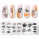 Stainless Steel Nail Art Stamping Plate Set for Manicures Stainless Steel Nail Art Stamping Plate Set for Manicures