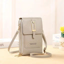 Leather Crossbody Wallet With Touch Screen Accessory Leather Crossbody Wallet With Touch Screen Accessory