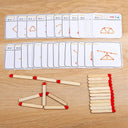 Kids Montessori Puzzle Toys Educational Double-Sided Fun Set Kids Montessori Puzzle Toys Educational Double-Sided Fun Set