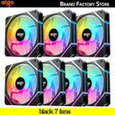Aigo AM12PRO RGB Fan Kit for Ultimate Gaming Cooling Aigo AM12PRO RGB Fan Kit for Ultimate Gaming Cooling