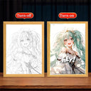 Anime Lamp: Hatsune Miku Gengar LED Night Light Decor Anime Lamp: Hatsune Miku Gengar LED Night Light Decor