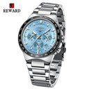 Luxury Chronograph Stainless Steel Watch for Fashionable Men Luxury Chronograph Stainless Steel Watch for Fashionable Men